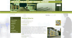 Desktop Screenshot of bibliotekatp.pl